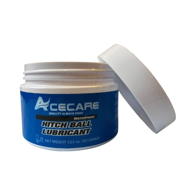 Trailer Hitch Ball Lubricant Waterproof Grease to Reduce Wear Friction w/ Covers - Picture 4 of 9